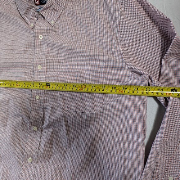 CHAPS MEN'S LONG SLEEVE BUTTON UP FRONT COLLAR SHIRT SIZE LARGE RALPH LAUREN LG - Picture 8 of 16